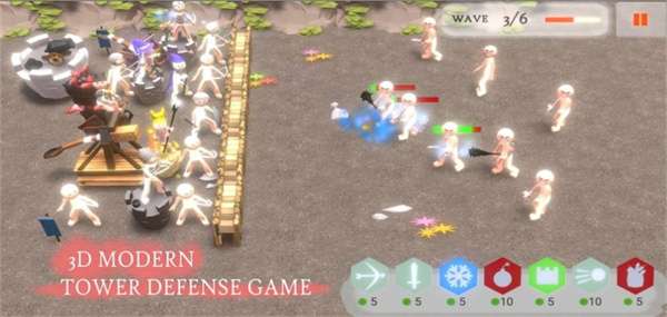 火柴人防御之塔防战场3D图2