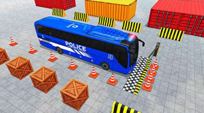 警察巴士停车最新版图1