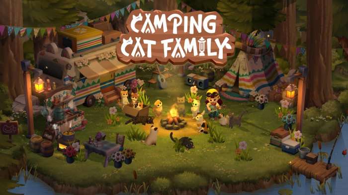 露营猫家族图2