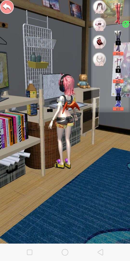 樱花校园二次元装扮图3