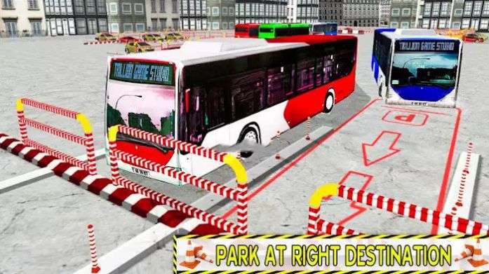 反向巴士停车3D图2