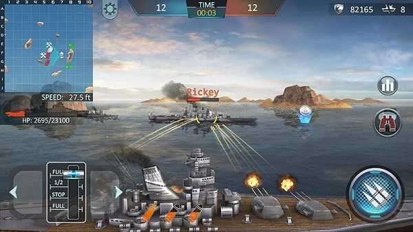 战舰突袭3D全解锁版图4