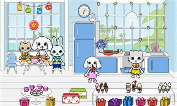 托卡迷你城堡海滩手机版图1