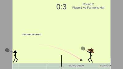 火柴人羽毛球(Stickman Badminton)图1